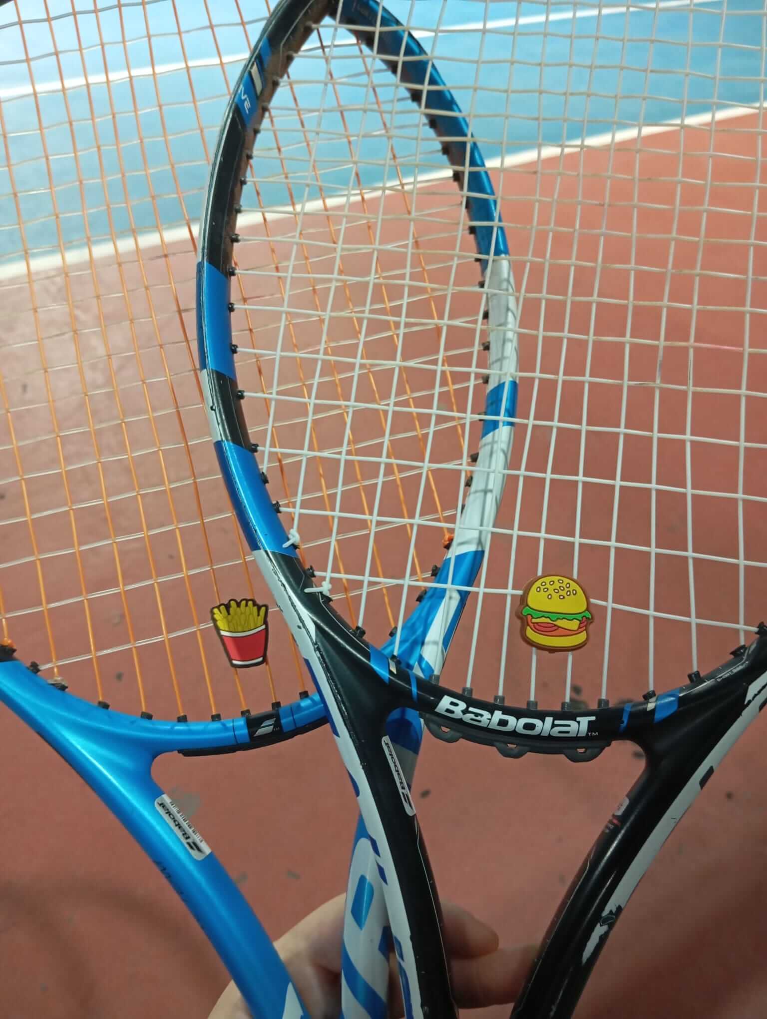Grupo de alumnos de tenis